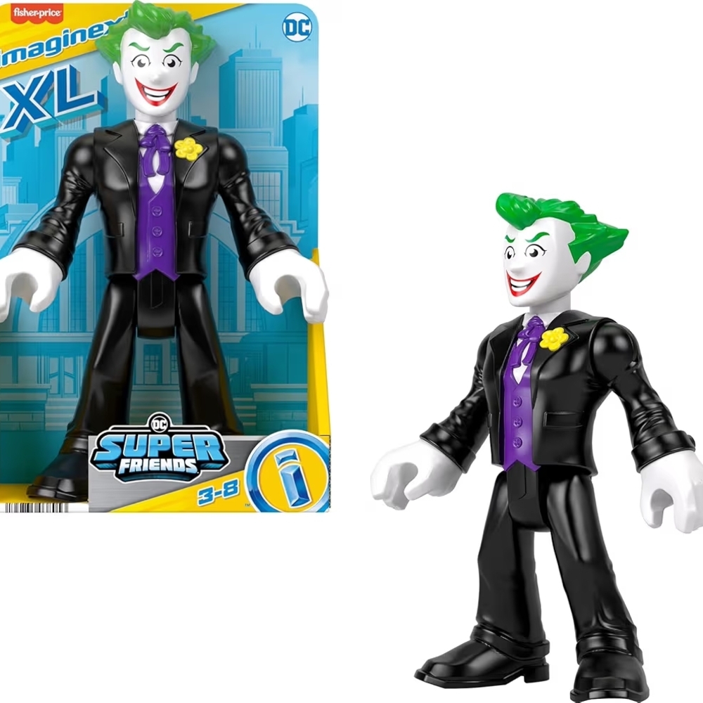 Fisher-Price Imaginext DC Super Friends Preschool Toy The Joker XL Articulated